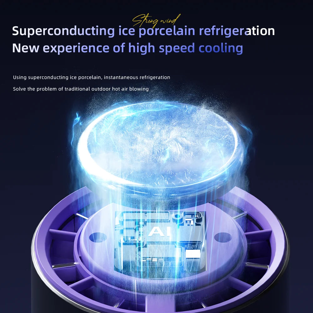 Pro-Ice Semiconductor Handheld Cooling Fan