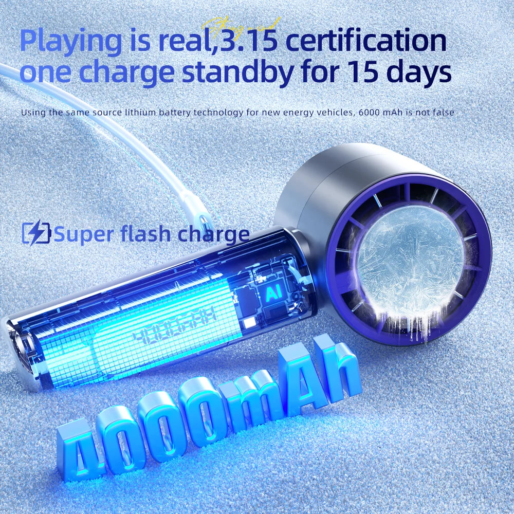 Pro-Ice Semiconductor Handheld Cooling Fan